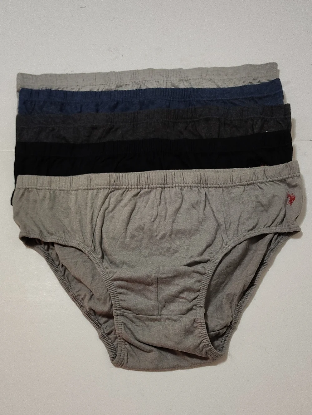 U.S. Polo Assn Low Rise Men's Briefs  -5 Pack -Size XL